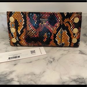 Hammitt NWT Botanical Snake 110 Wallet